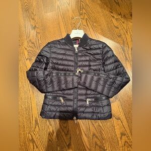 Authentic Moncler black quilted padded jacket